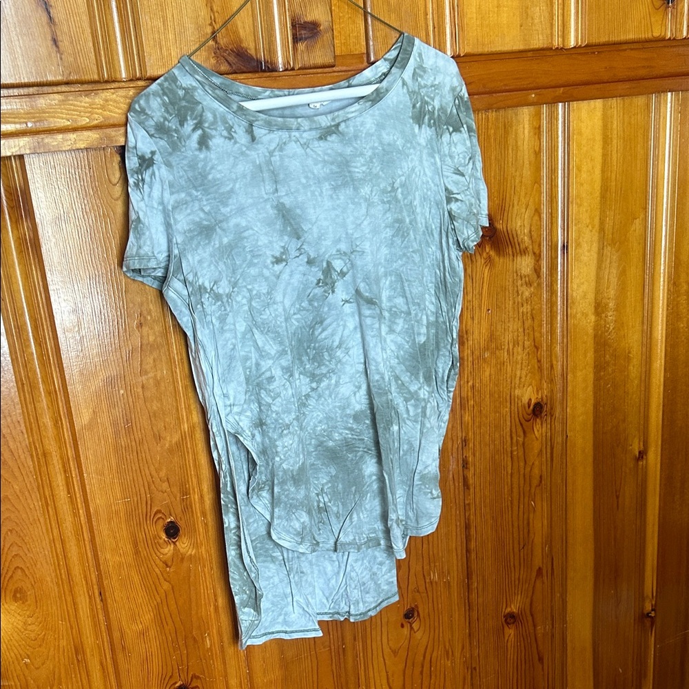 Tie-Dye Green Women's Top
